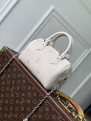 Louis Vuitton Speedy Bandoulière 20 Link Quartz 20.5x13.5x12cm - 3