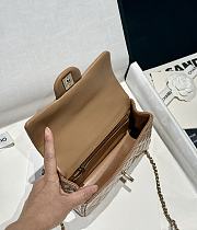 Chanel Top Handle Caramel patent 20cm - 4