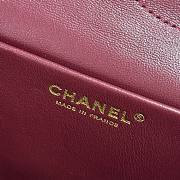Chanel Maxi Flap bag Calfskin Gold Black 32x19.5x10cm - 5