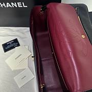 Chanel Maxi Flap bag Calfskin Gold Black 32x19.5x10cm - 2