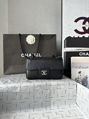Chanel 26B Maxi mini Black Silver 20x13x6cm - 1