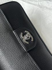 Chanel 26B Maxi mini Black Silver 20x13x6cm - 2