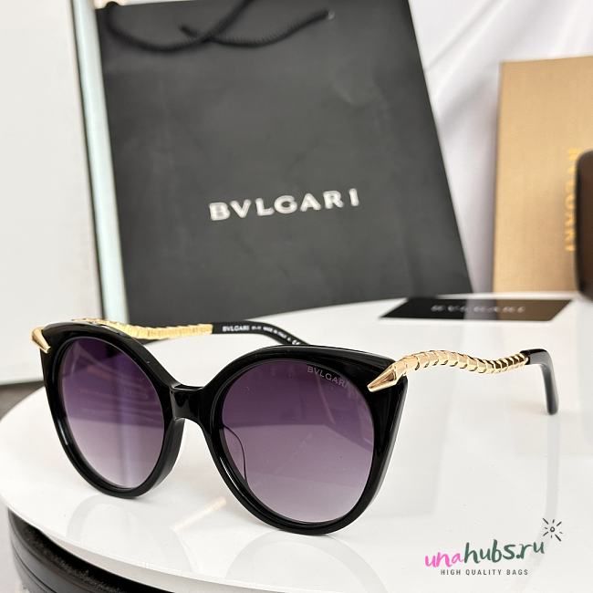 Bvlgari Cat Eye Frame Sunglasses - 1