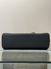 Chanel Large Bowling Bag Calfskin Gold Black 35.5x19x12.5cm - 5