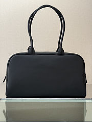 Chanel Large Bowling Bag Calfskin Gold Black 35.5x19x12.5cm - 4