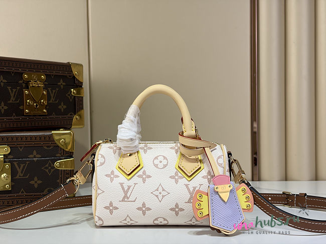 Louis Vuitton Nano Speedy Dune 16x12.5x10cm - 1