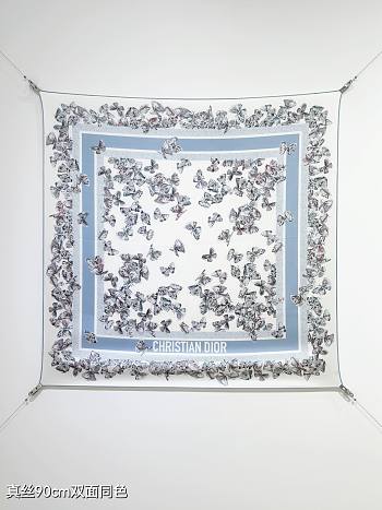 Dior Camo Papillon 90x90cm