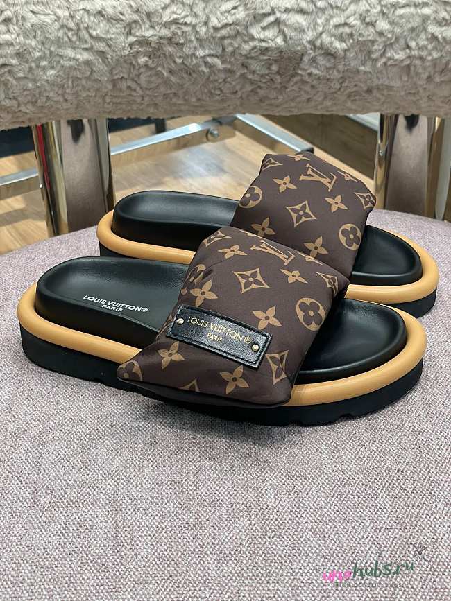 Louis Vuitton Pool Pillow Monogram Mules - 1