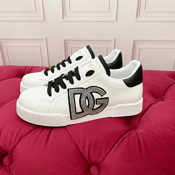 Dolce & Gabbana Calfskin Portofino light strobel sneakers