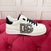 Dolce & Gabbana Calfskin Portofino light strobel sneakers - 4