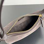 Bottega Veneta Nodo Shoulder Bag Brown 23x10x10cm - 5