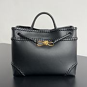 Bottega Veneta Andiamo Black calf leather 32x25x11cm - 1
