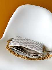 Louis Vuitton Coussin PM Bag Damier Azur 26x20x12cm - 4