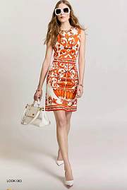 Dolce & Gabbana Majolica-print short dress - 5
