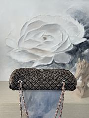 Chanel Denim Denimpression Flap Rose Black 39x26x11cm - 2