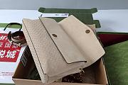 Gucci Large Chain Shoulder Bag in Beige Suede 36x19.5x9.5cm - 5