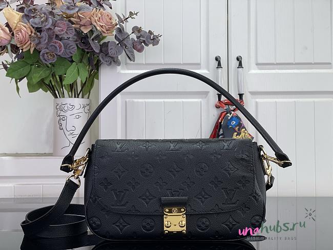 Louis Vuitton Pochette Métis Soft PM Black 25x15x5cm - 1