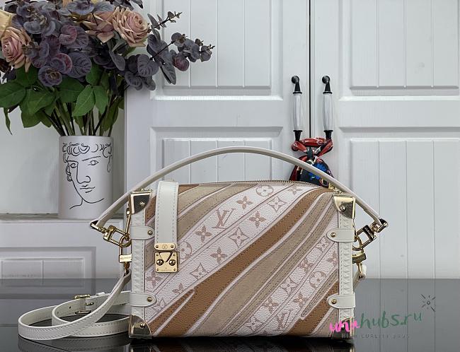 Louis Vuitton Side Trunk MM Quartz 23.5x16x8.5cm - Unahubs - 1