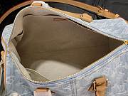 Louis Vuitton Speedy 30 Denim Blue 34x22x19cm - Unahubs - 3