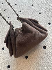 Chanel 25 Mini Handbag Pony Hair Brown 22x20x12.5cm - 4