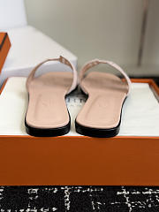 Hermes Oran sandal pink - 4