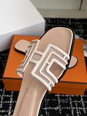 Hermes Oran sandal pink - 2
