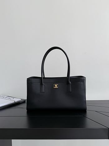 Chanel Small Shopping Tote Black 39x13x20cm