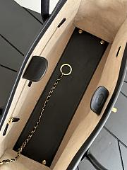 Chanel Small Shopping Tote Black 39x13x20cm - 6