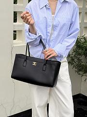 Chanel Small Shopping Tote Black 39x13x20cm - 2