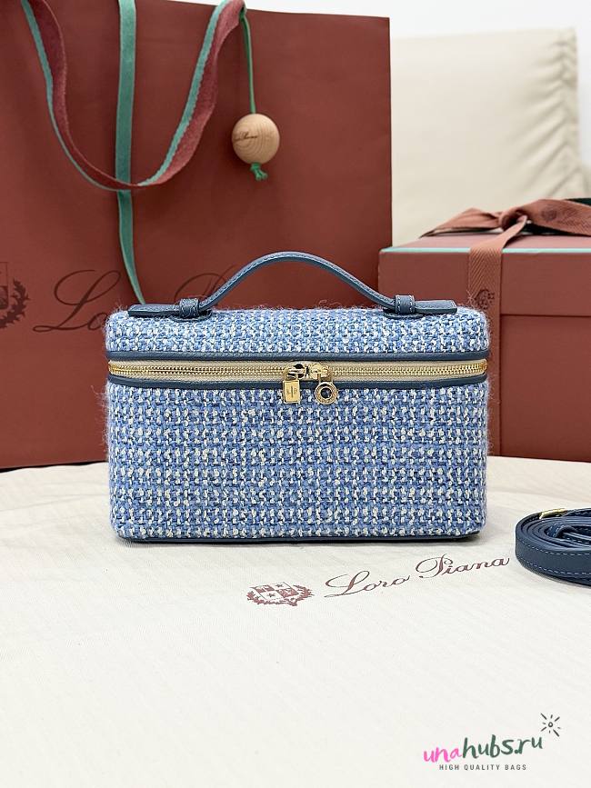 Loro Piana Extra Pocket L19 Virgin Wool 19x11x6.5cm - 1