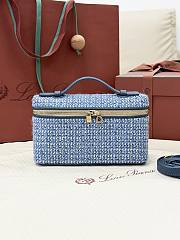 Loro Piana Extra Pocket L19 Virgin Wool 19x11x6.5cm - 1