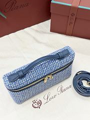 Loro Piana Extra Pocket L19 Virgin Wool 19x11x6.5cm - 5