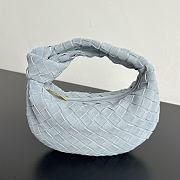 Bottega Veneta Mini Jodie suede gold Mineral 28x23x8cm - 1