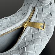 Bottega Veneta Mini Jodie suede gold Mineral 28x23x8cm - 5