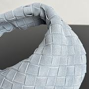 Bottega Veneta Mini Jodie suede gold Mineral 28x23x8cm - 3