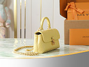 Louis Vuitton Nano Madeleine Handbag Yellow 21x12.5x6cm - 4