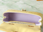 Louis Vuitton Nano Madeleine Handbag Yellow 21x12.5x6cm - 3