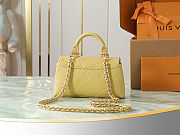 Louis Vuitton Nano Madeleine Handbag Yellow 21x12.5x6cm - 2