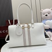 Gucci Borsetto large boston bag White 38.5x12.5x13cm - Unahubs - 1