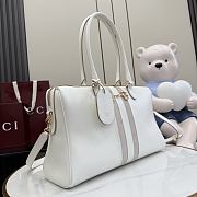 Gucci Borsetto large boston bag White 38.5x12.5x13cm - Unahubs - 4