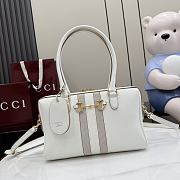 Gucci Borsetto medium boston bag White 28x15x10cm - Unahubs - 1