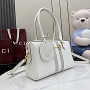 Gucci Borsetto medium boston bag White 28x15x10cm - Unahubs - 5