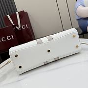 Gucci Borsetto medium boston bag White 28x15x10cm - Unahubs - 4