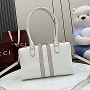 Gucci Borsetto medium boston bag White 28x15x10cm - Unahubs - 3