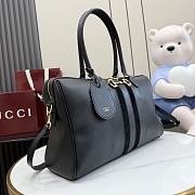 Gucci Borsetto large boston bag Black soft 38.5x12.5x13cm - Unahubs - 5