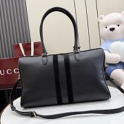 Gucci Borsetto large boston bag Black soft 38.5x12.5x13cm - Unahubs - 4