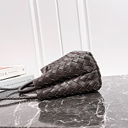 Bottega Veneta East-West Andiamo Dark Brown Bag - 29x18x10cm - 5