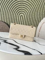 Chanel Vintage Classic Double Flap Bag in Beige 26cm - 1