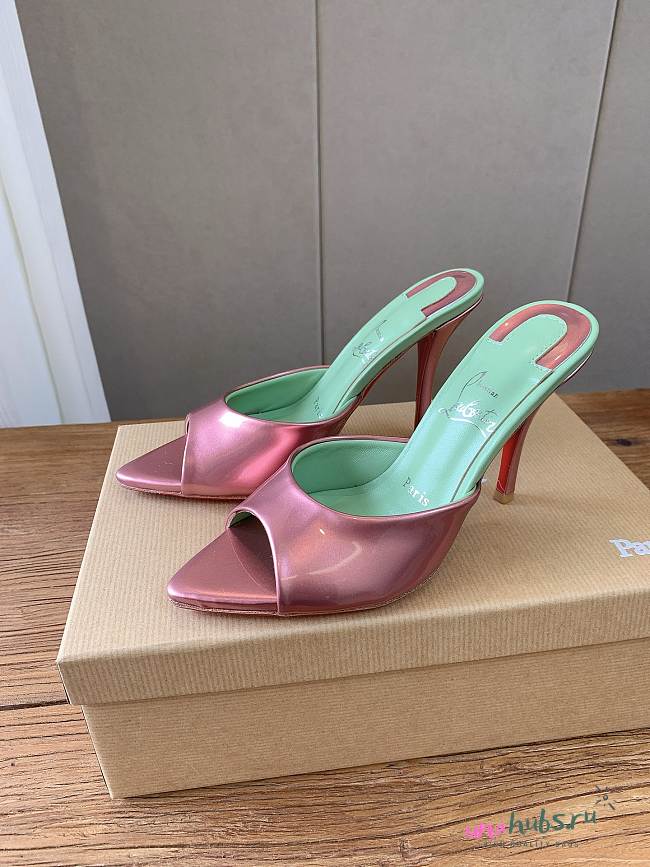 Christian Louboutin Miss Z leather sandals 8.5cm - 1