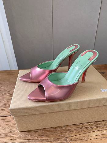 Christian Louboutin Miss Z leather sandals 8.5cm